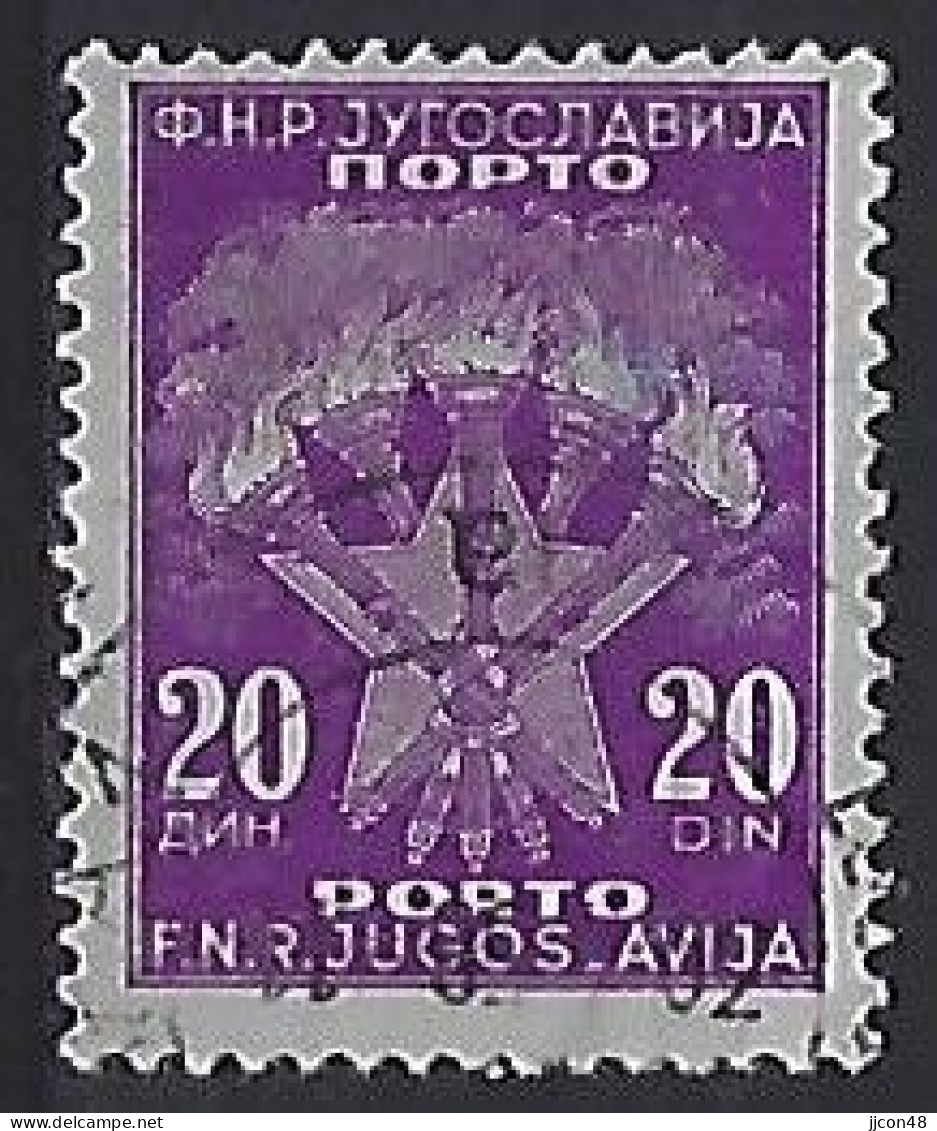 Jugoslavia 1951-52  Portomarken (o) Mi.104 - Strafport