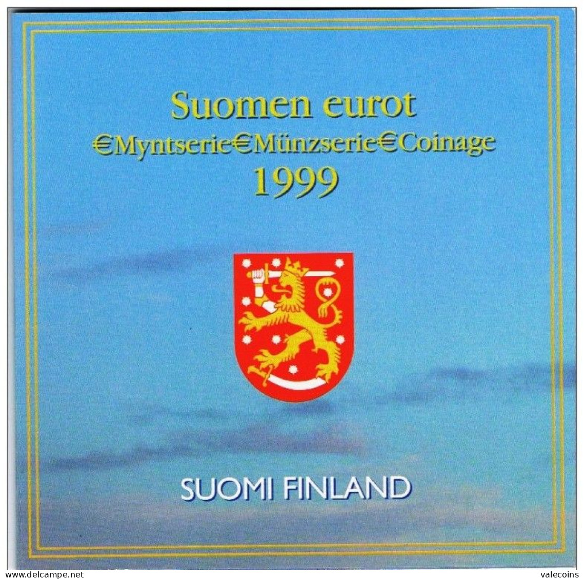 FINLANDIA SUOMI FINLAND FINNLAND - 24 COINS - KMS OFFICIAL ISSUE 1999-2000-2001 YEAR SET - LIMITED ISSUE - Finlande