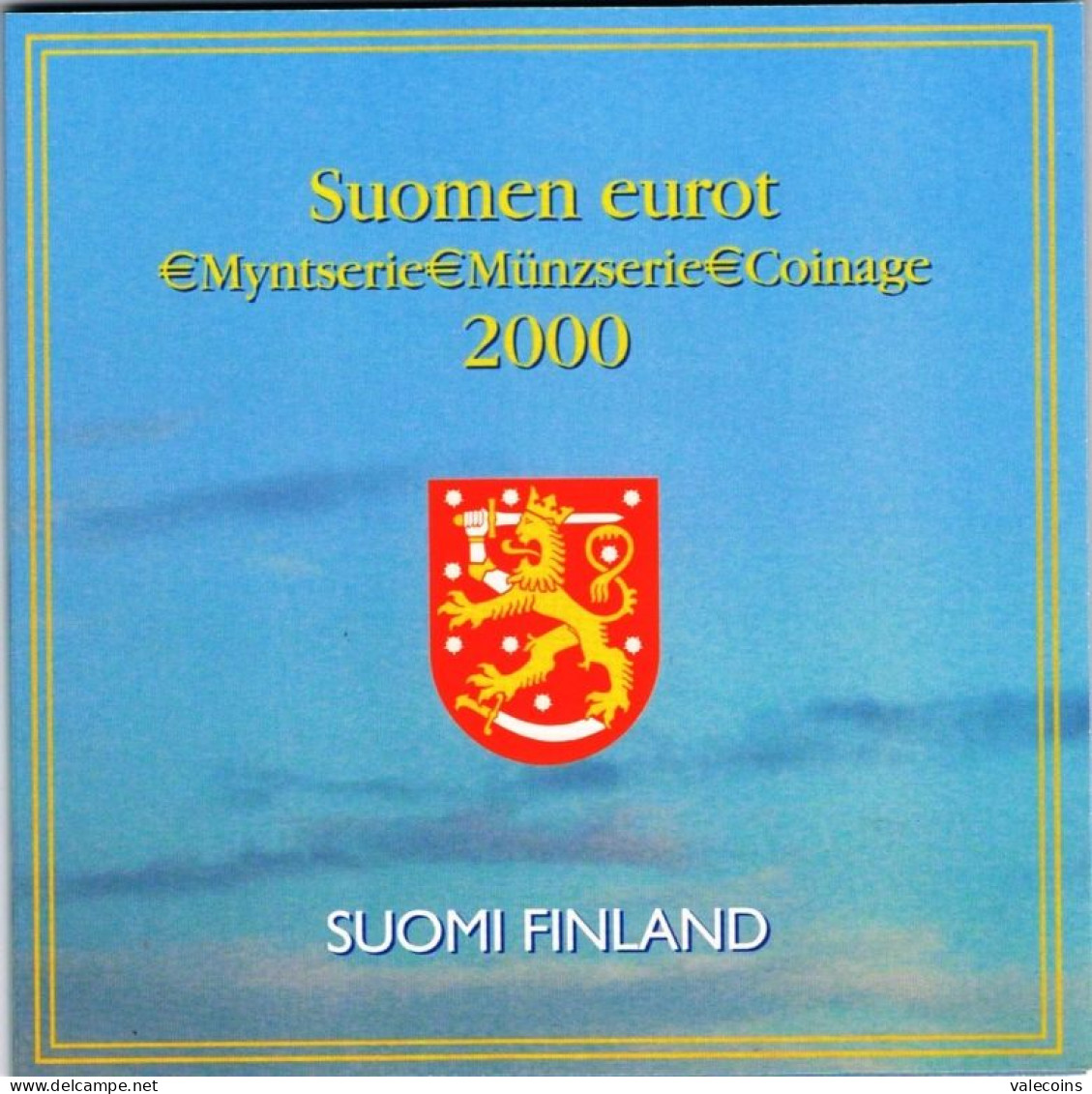 FINLANDIA SUOMI FINLAND FINNLAND - 24 COINS - KMS OFFICIAL ISSUE 1999-2000-2001 YEAR SET - LIMITED ISSUE - Finlande