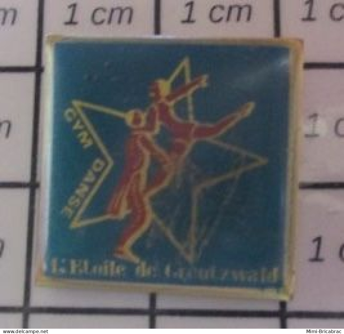 820  Pin's Pins / Beau Et Rare / SPORTS / CLUB GYM ET DANSe L'ETOILE DE CREUTZWALD - Gymnastique