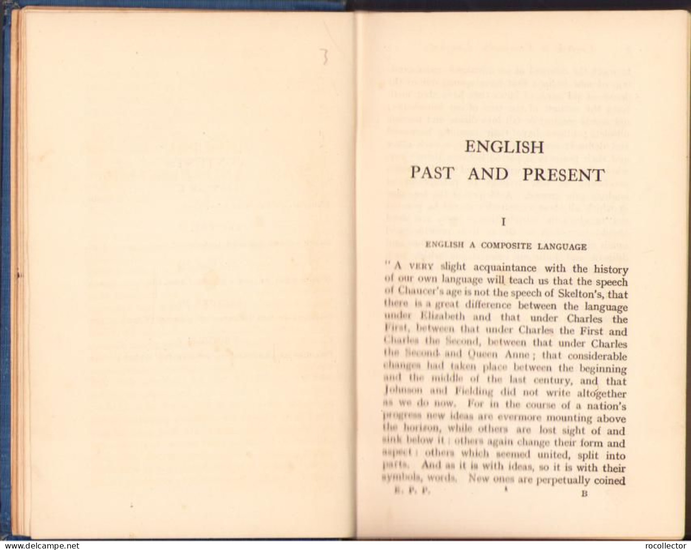 English Past And Present By Richard Chenevix Trench, 1905 C1345 - Old Books