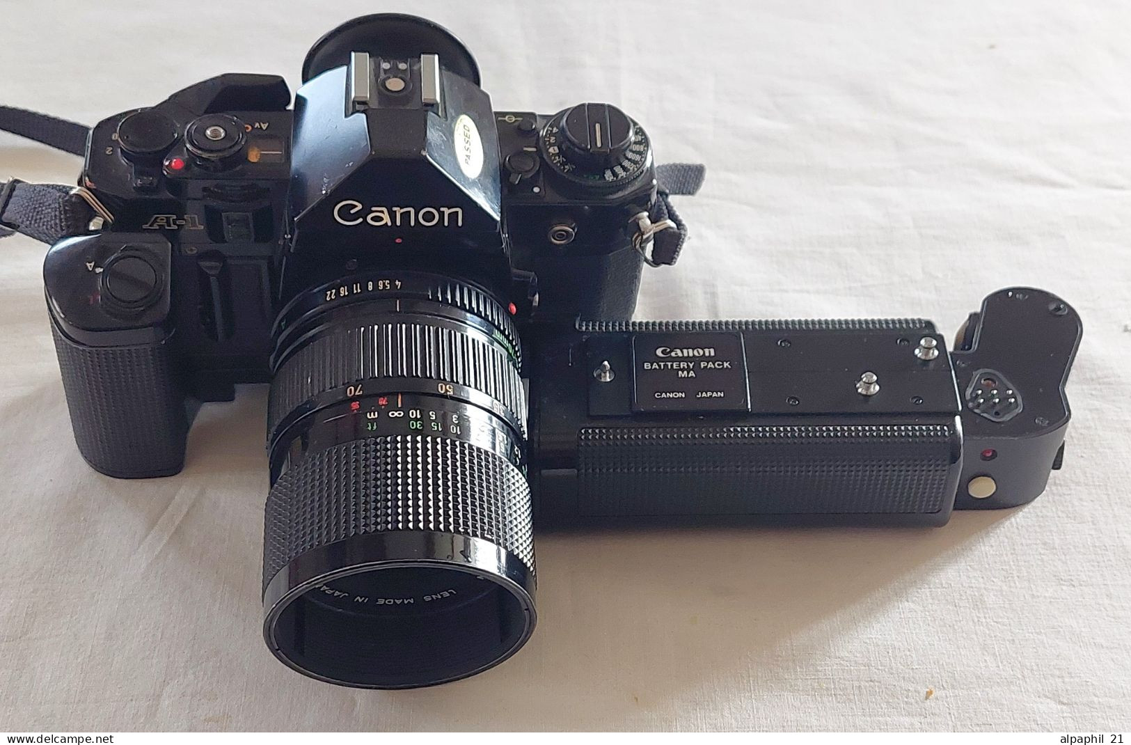 Canon A-1 35mm Film Camera - Cameras