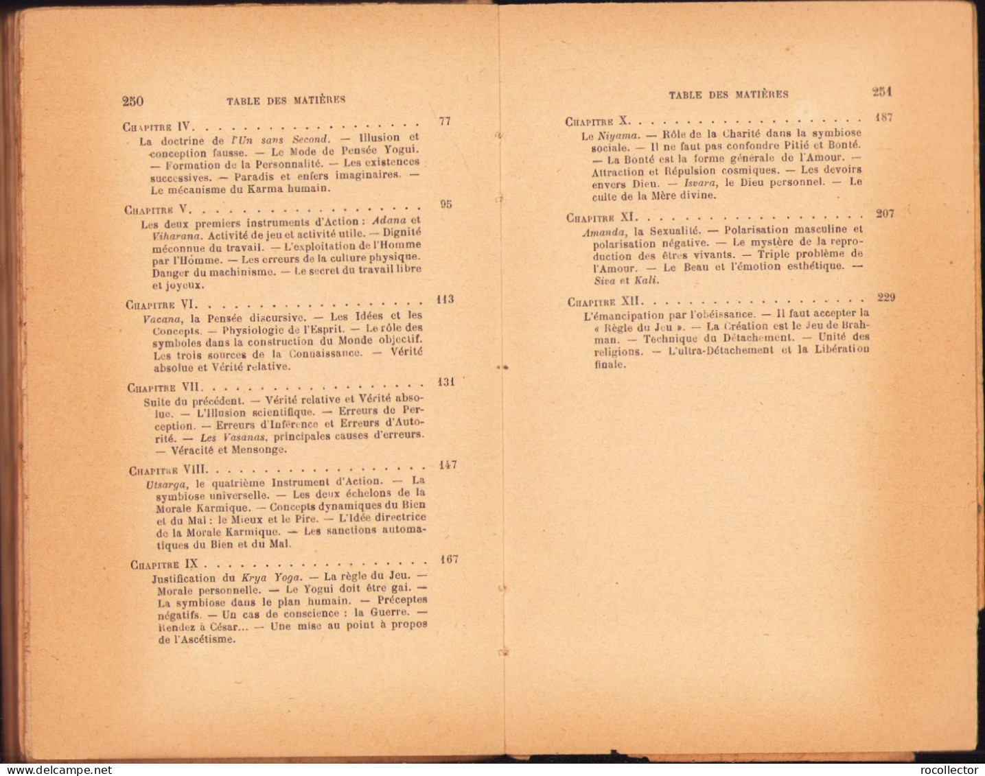 Le Karma Yoga ou l’action dans la vie selon la sagesse hindoue par C. Kerneiz, 1939, Paris C1265