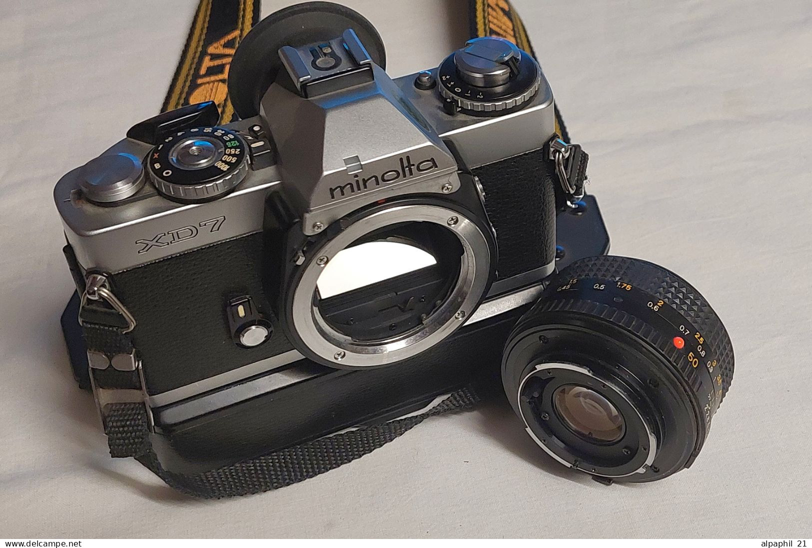 Minolta XD7 With Auto Winder D And Lenses - Appareils Photo