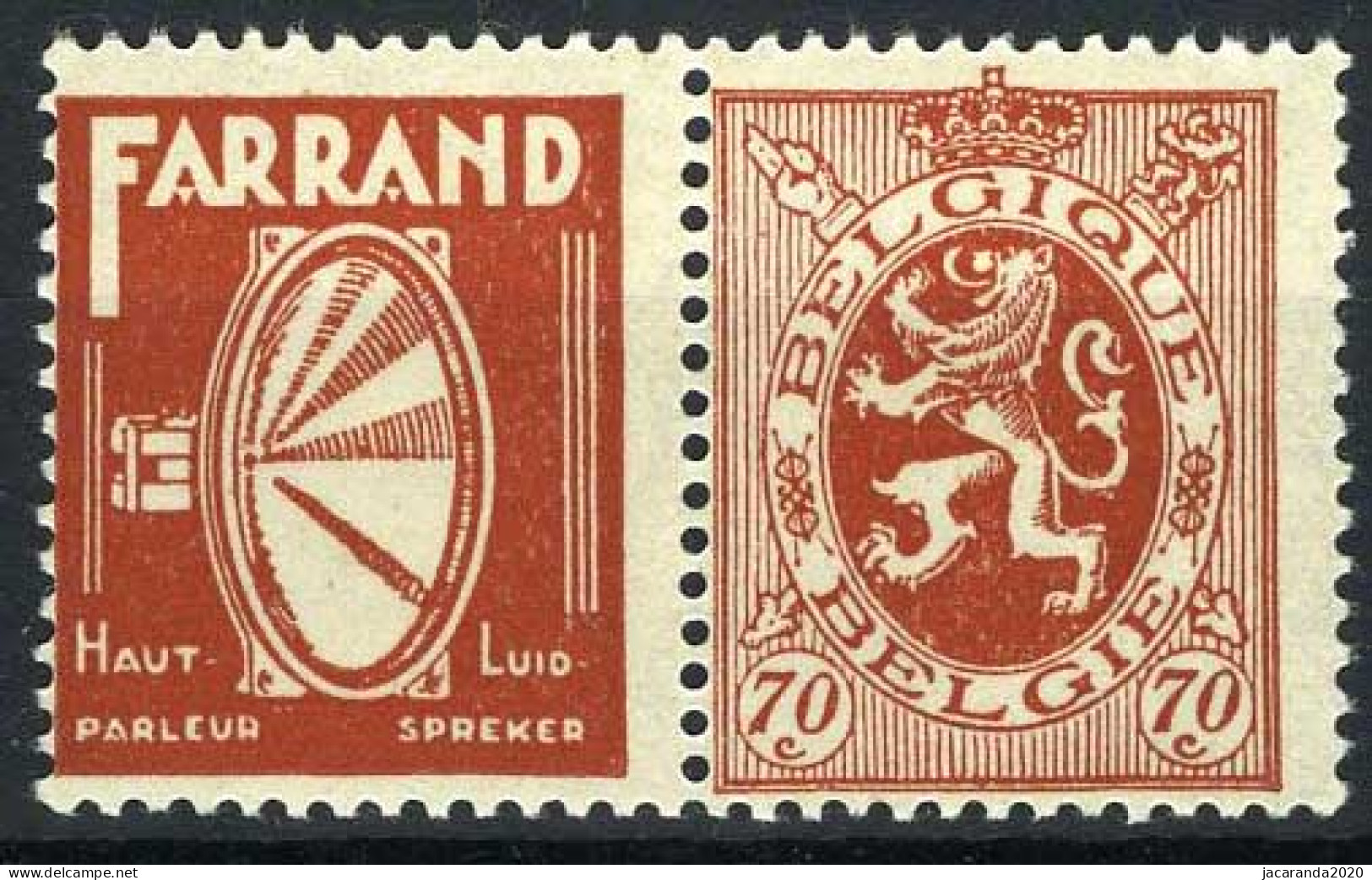 België PU43 ** - Farrand - Mint