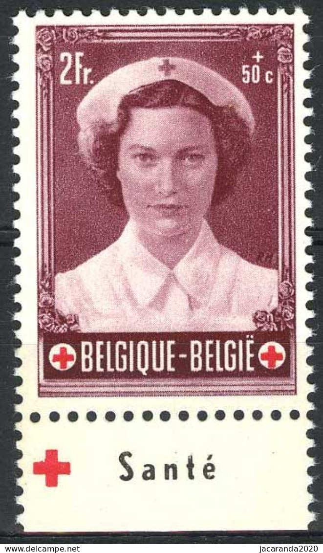 België PU187 ** - Prinses Josephine-Charlotte - Pubs Onderaan - Santé - Neufs