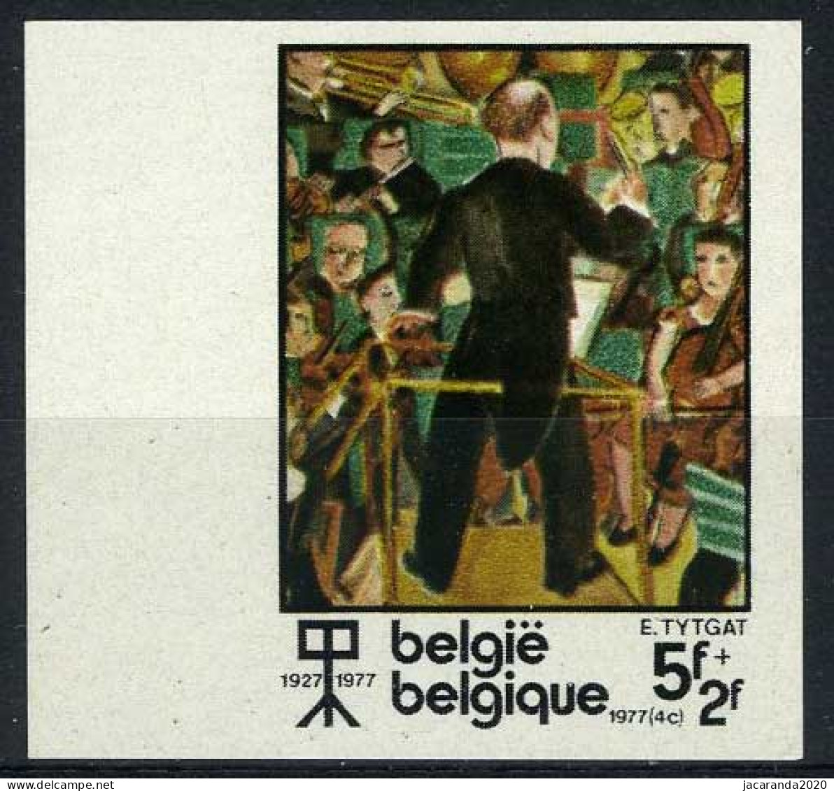 België 1845 ON - "De Grote Muzikale Pyramide" - Schilderij - Tytgat - Ongetand - Non Dentelé - 1961-1980