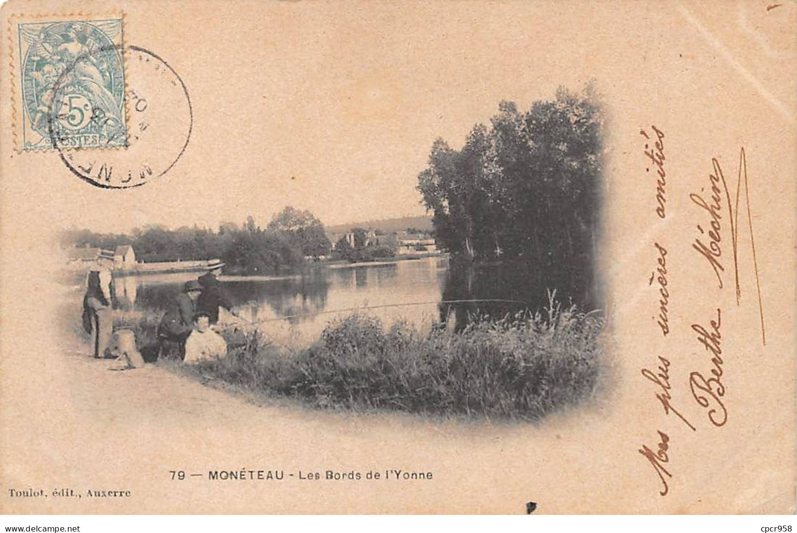 89 - MONETEAU - SAN66244 - Les Bords De L'Yonne - Moneteau