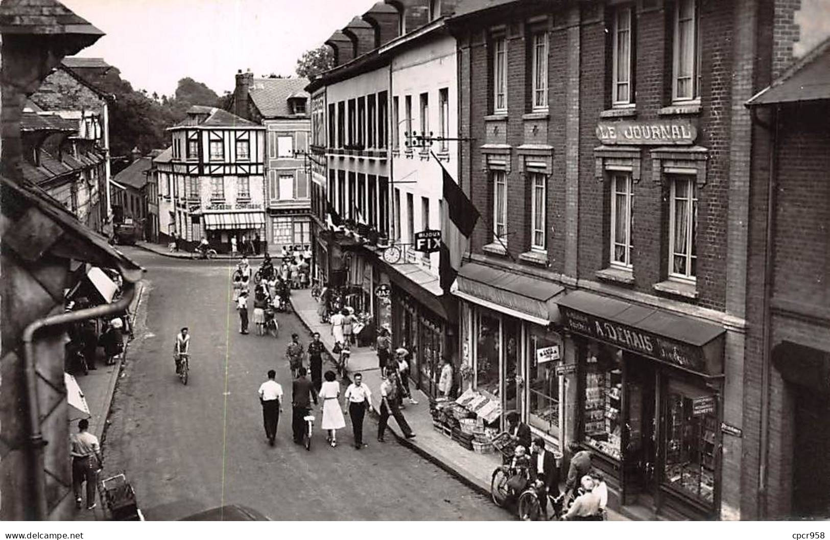 76 - BARENTIN - SAN65915 - Rue De La République - CPSM 14x9 Cm - Barentin