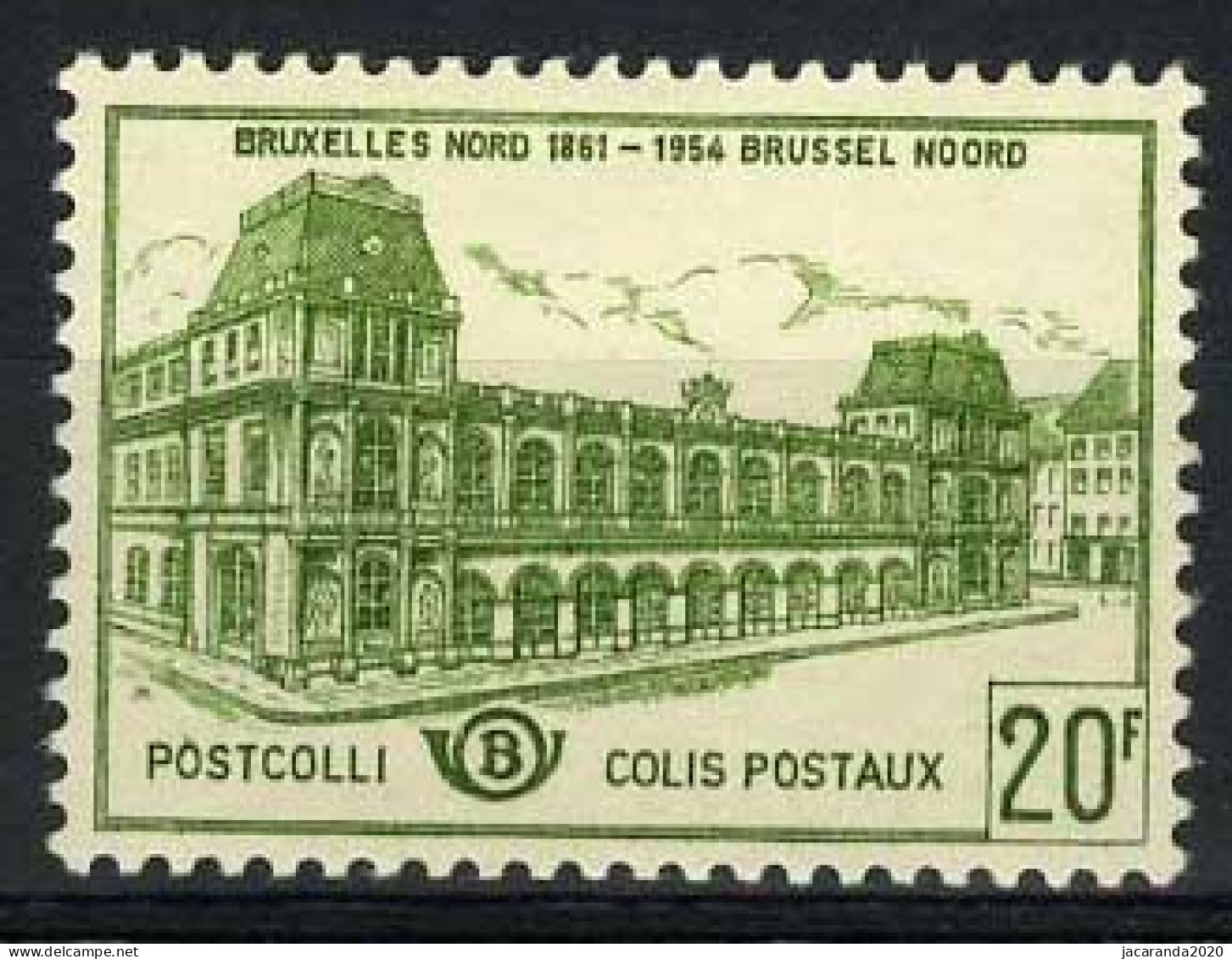 België TR366 * - Postpakketzegels - Oud Noordstation Te Brussel - Timbres Pour Colis Postaux - Ancienne Gare Du Nord - Other & Unclassified