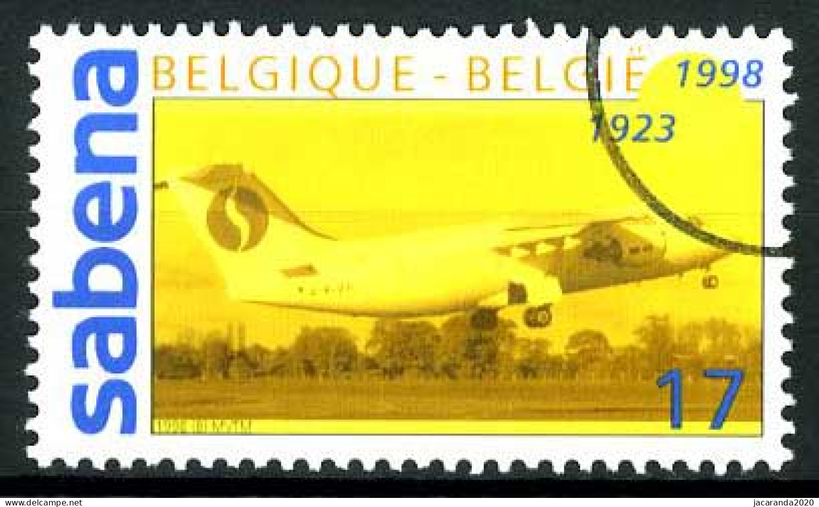België 2753 SPEC - 75 Jaar SABENA - Vliegtuig - Avion - PERSSTEMPEL - Specimen - Perszegels - PRESSE - Andere & Zonder Classificatie