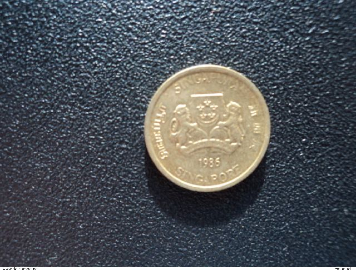 SINGAPOUR : 5 CENTS    1986    KM 50      SUP - Singapur