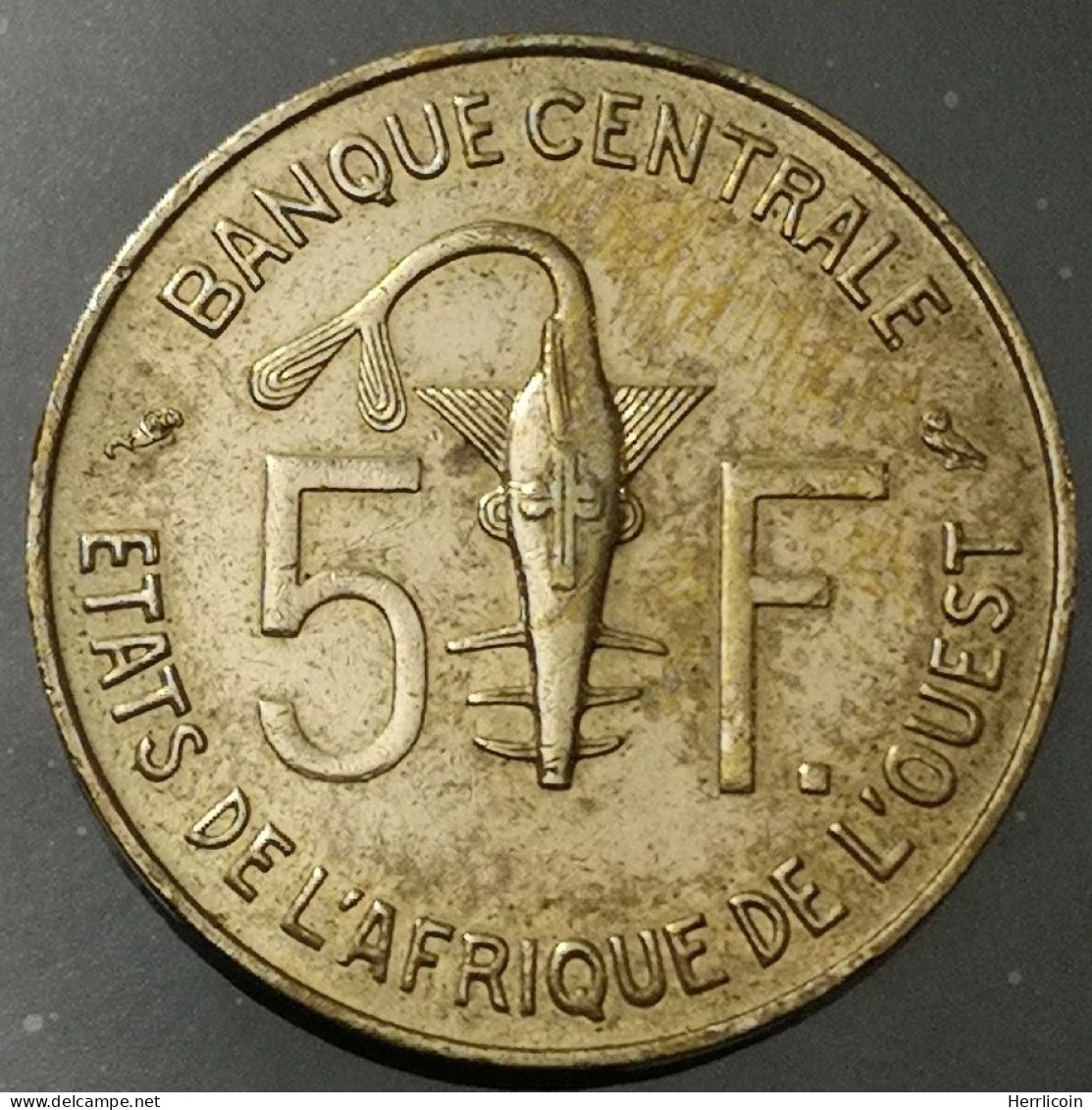 Monnaie Etats De L’Afrique De L’Ouest - 1970  - 5 Francs - Autres – Afrique