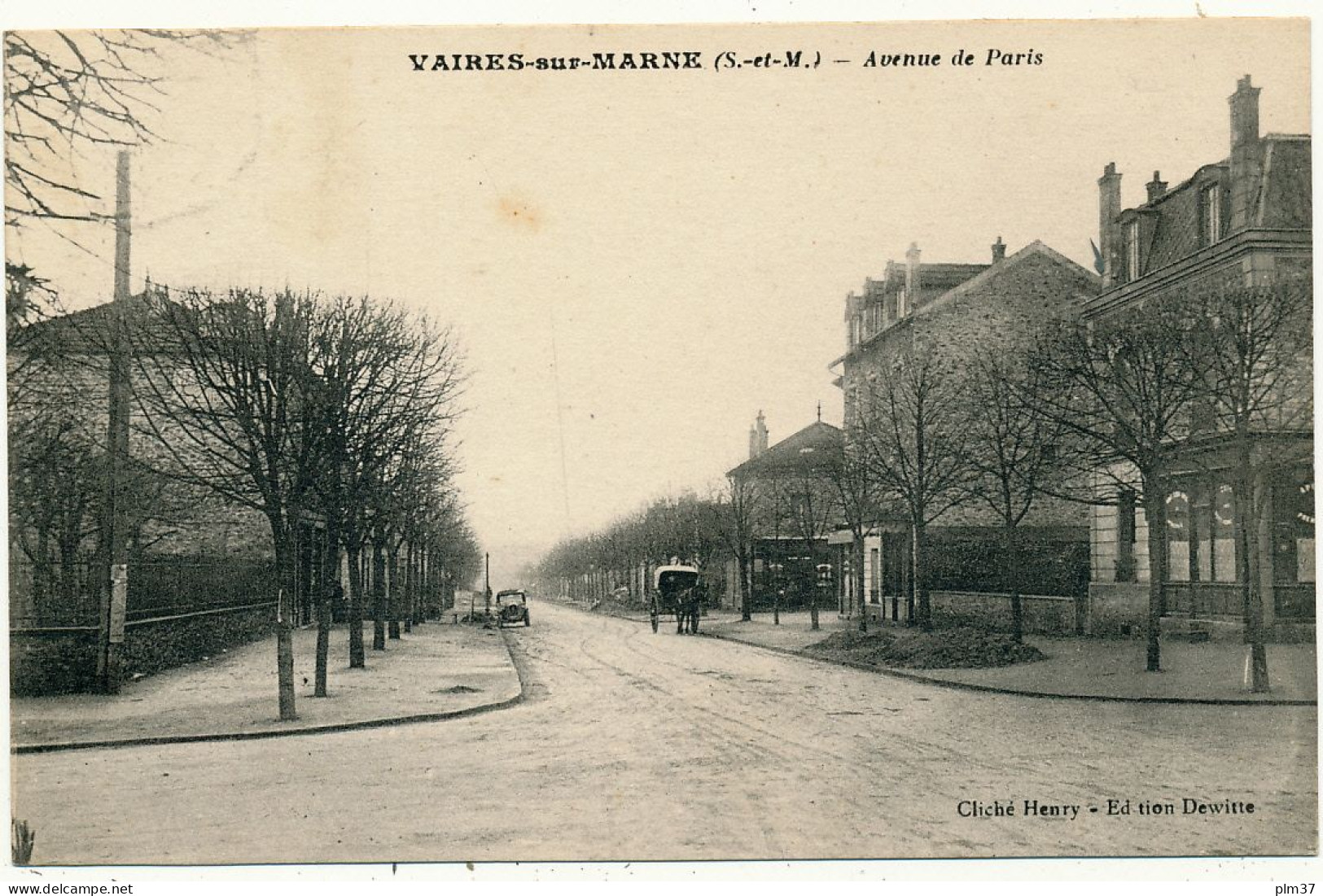 VAIRES - Avenue De Paris - Vaires Sur Marne