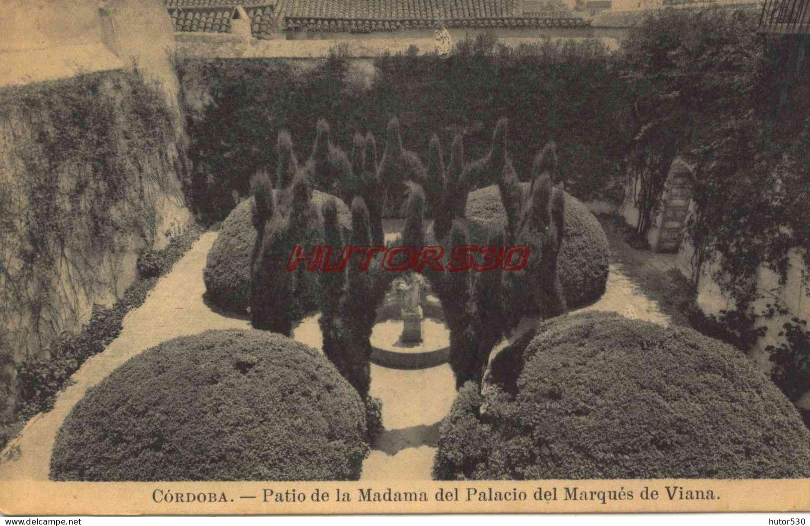 CPA CORDOBA - PATIO DE LA MADAMA DEL PALACIO - Córdoba