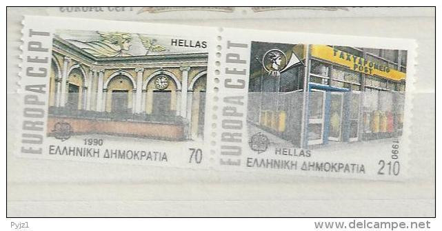 1990 MNH Greece Mi 1742-43-C, Postfris - Neufs