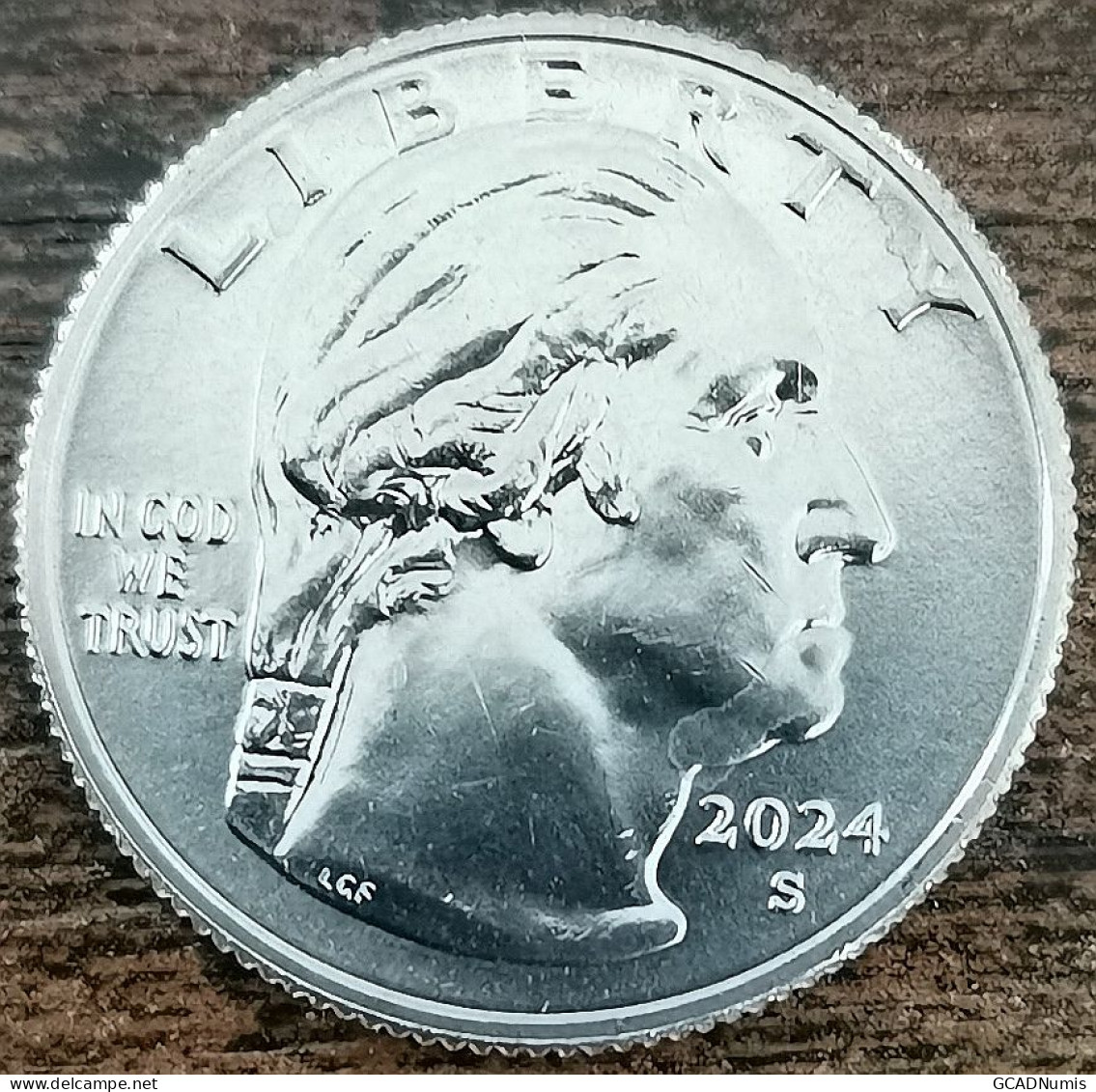 Quarter Dollar USA Patsy TAKEMOTO MINK - 2024 S - LIBERTY - American Woman - Zonder Classificatie