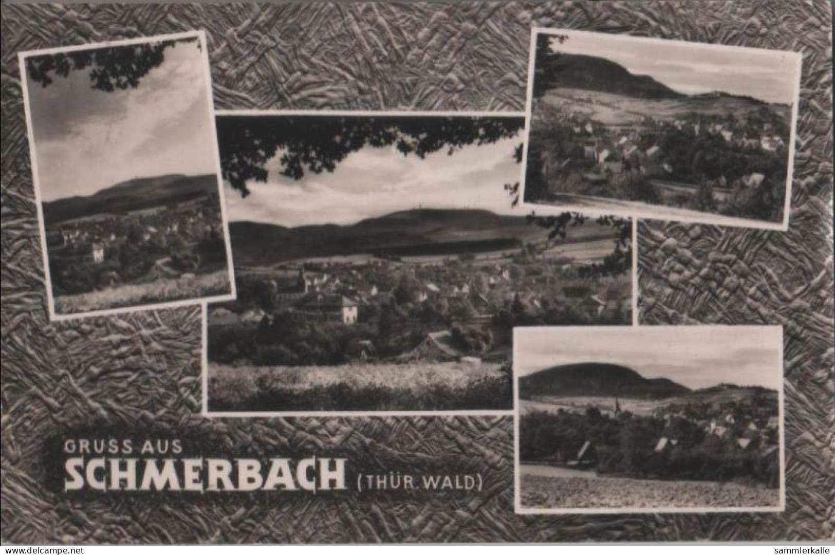 61920 - Waltershausen-Schmerbach - 4 Teilbilder - 1964 - Waltershausen