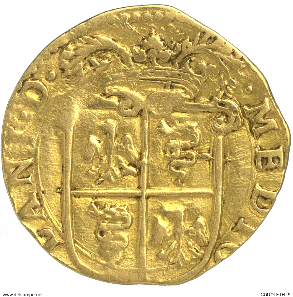 Italie-Duché De Milan Doppia Philippe II D&#039;Espagne (1556-1598) Milan - Otros & Sin Clasificación