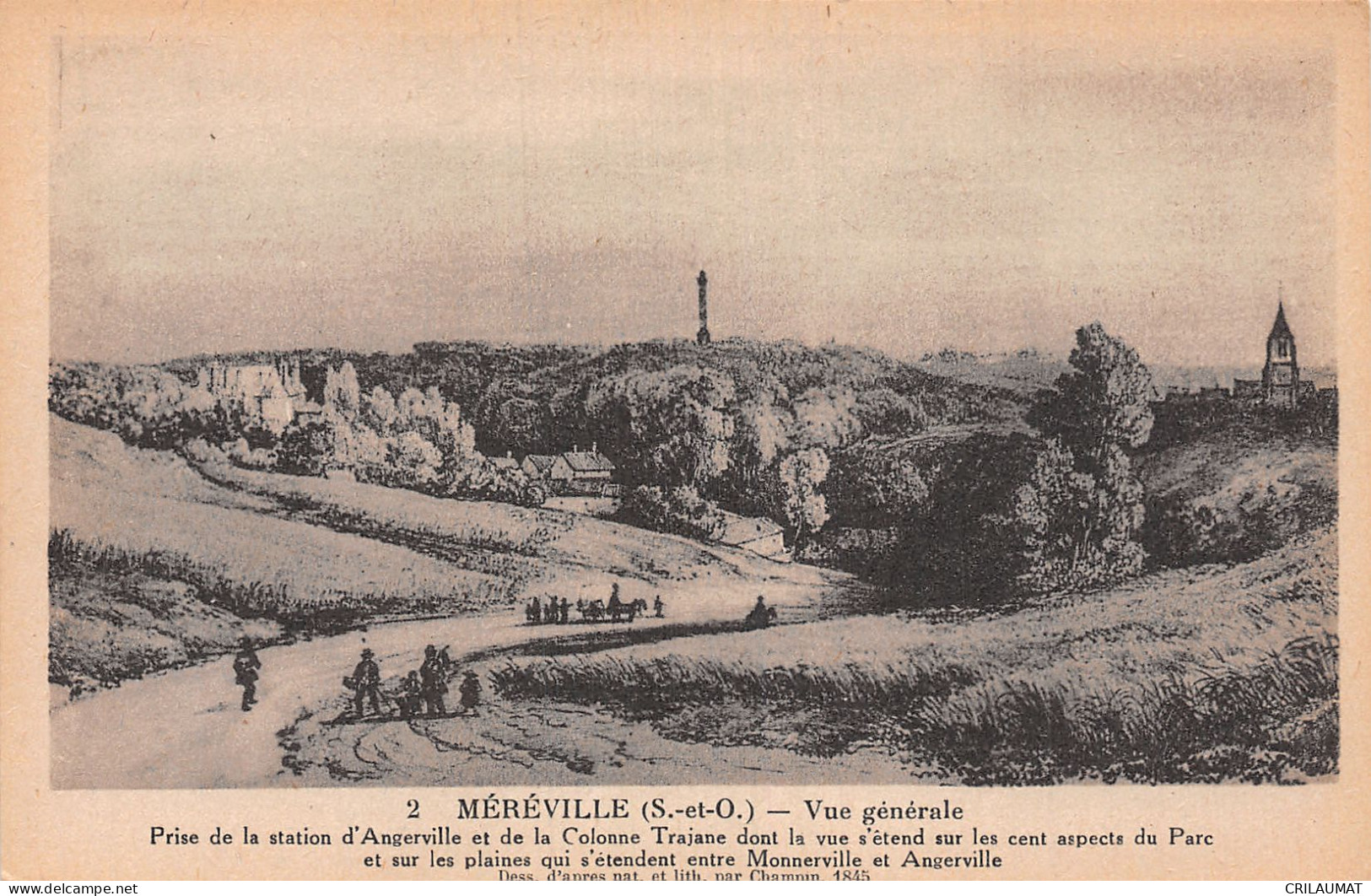 91-MEREVILLE-N°T2975-E/0093 - Mereville