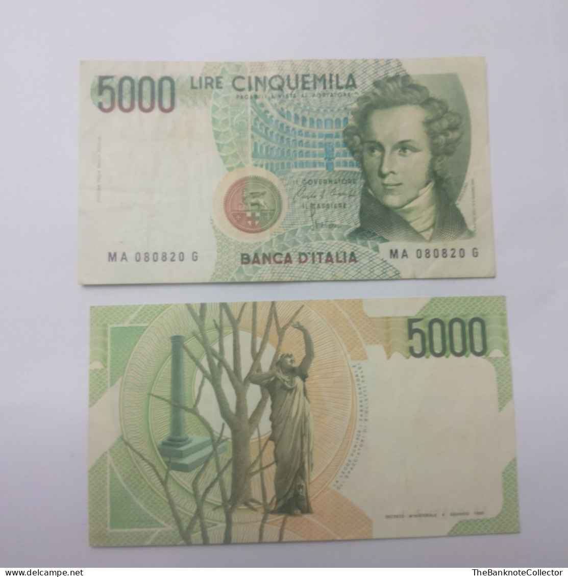 Italy 5000 Lire 1985 Very Fine - 50.000 Lire