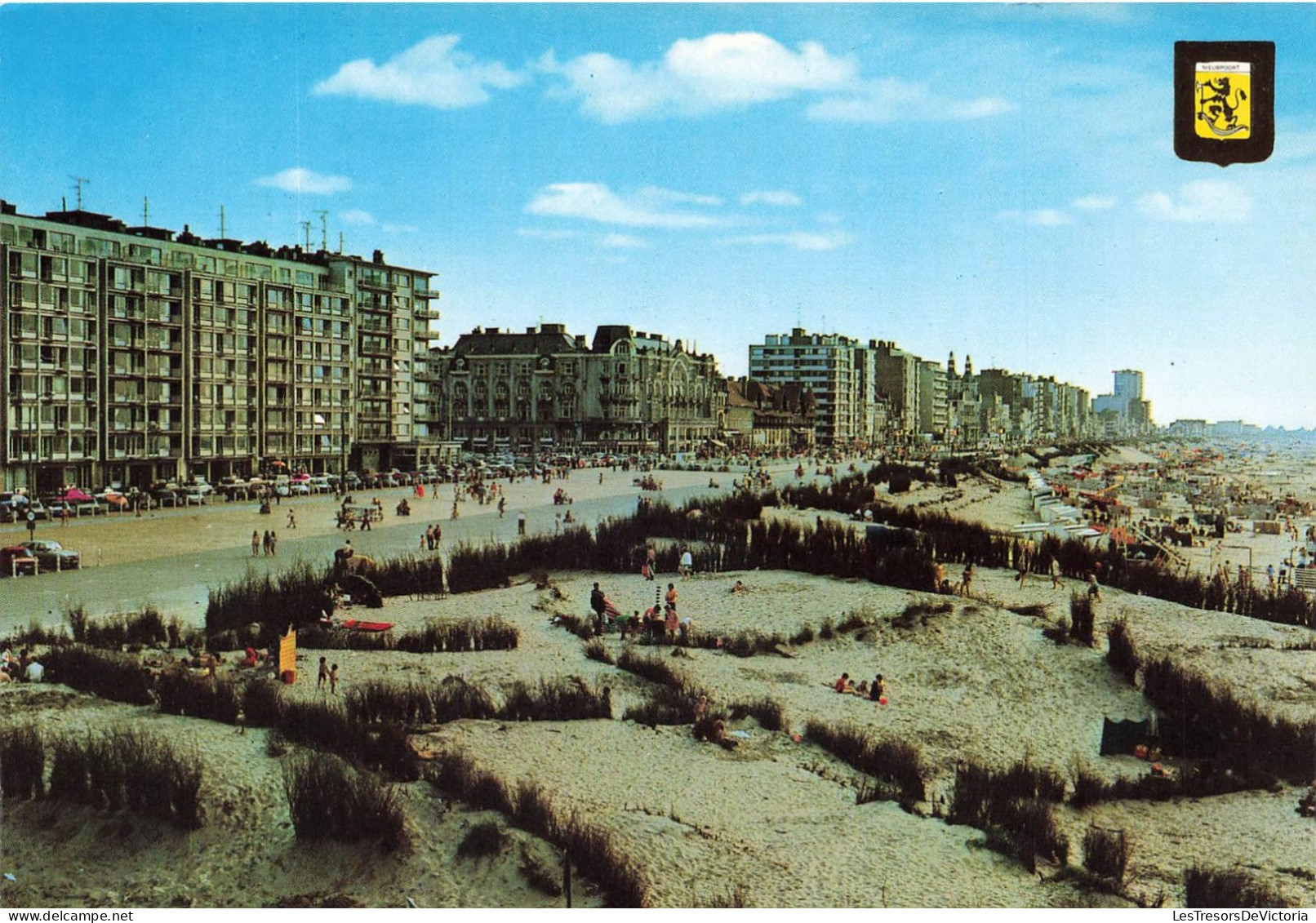 BELGIQUE - Nieuwpoort - Plage Et Digue De Mer - Animé - Carte Postale - Nieuwpoort