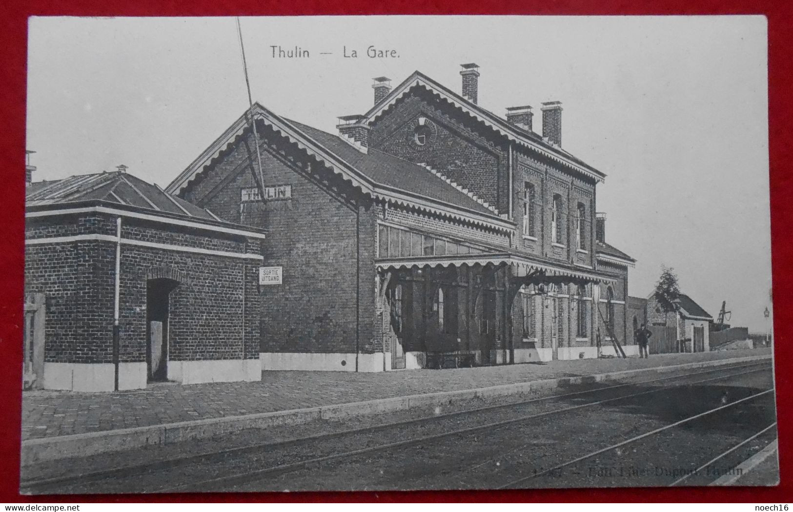 CPA Thulin, Hensies - La Gare - Hensies