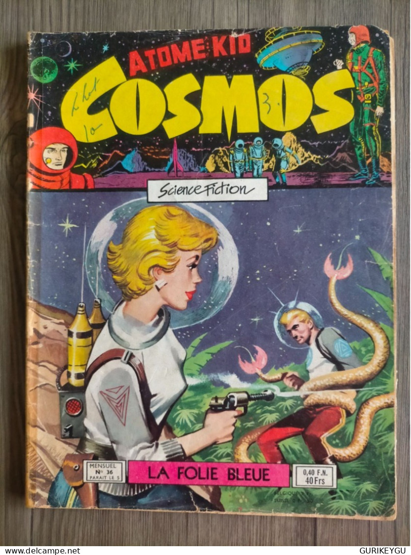 Bd Atome KID COSMOS N° 36 ARTIMA 1959 Science Fiction    RAY COMET - Arédit & Artima