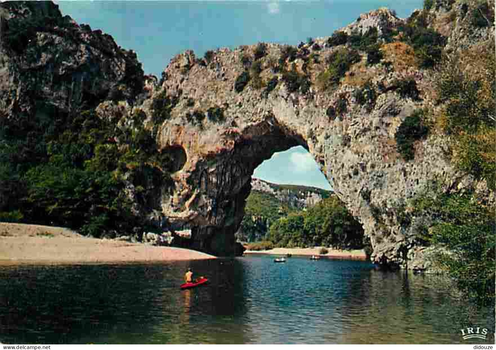 07 - Ardèche - Gorges De L'Ardèche - Le Pont D'Arc - Canoë Kayak - CPM - Voir Scans Recto-Verso - Vallon Pont D'Arc