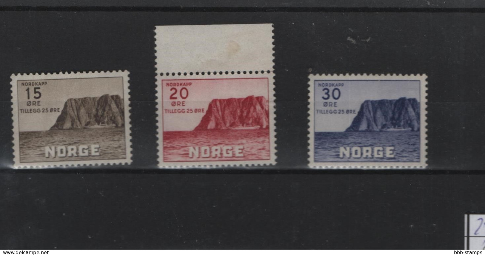 Norwegen Michel Cat.No.  Mnh/** 384/386 - Ongebruikt