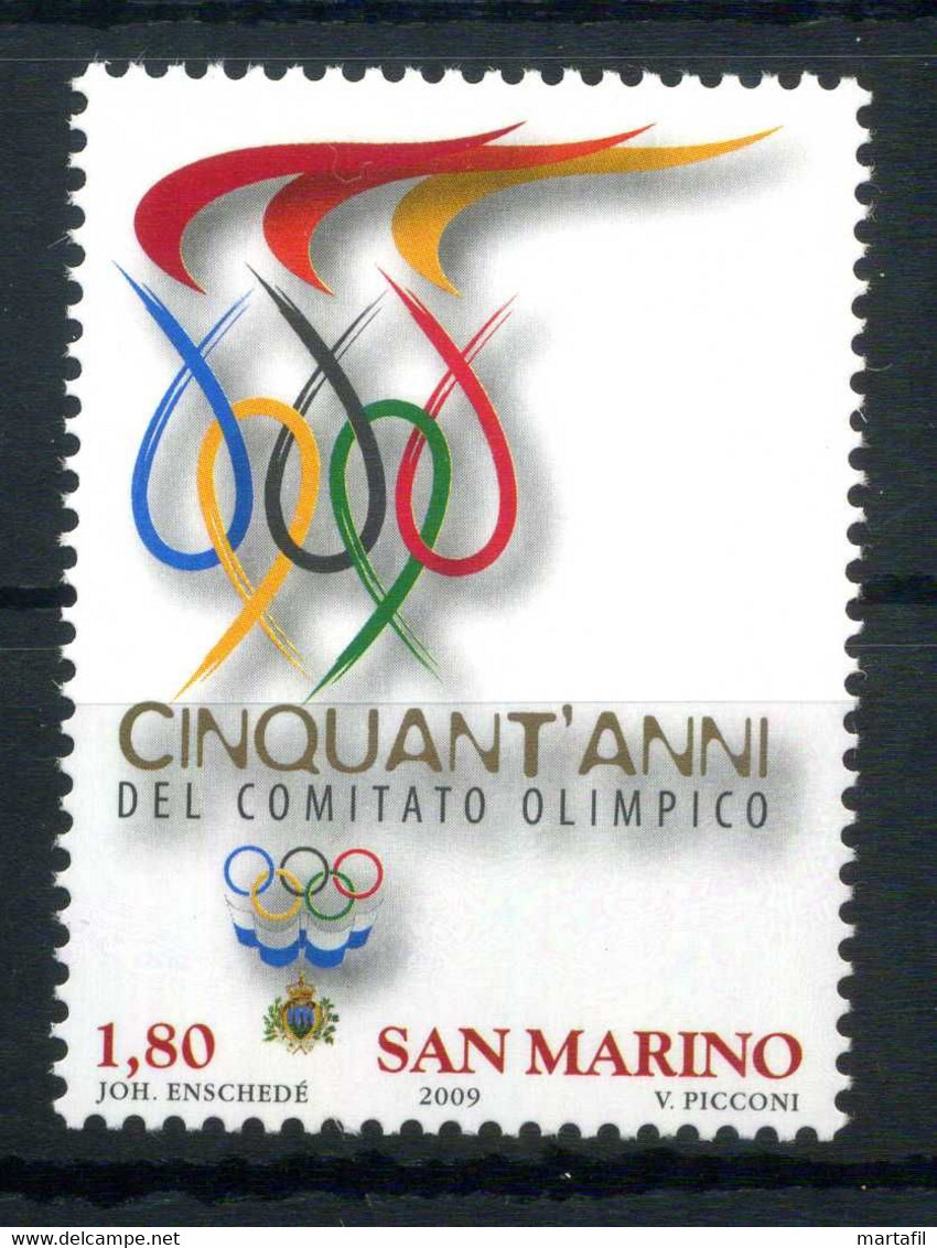 2009 SAN MARINO SET MNH ** 2215 C.O.N.S. - Ongebruikt