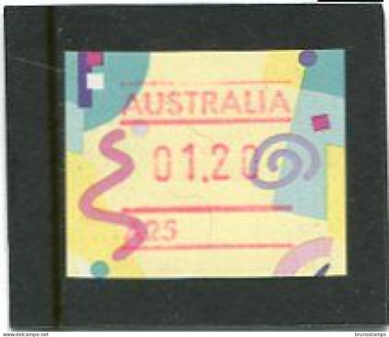 AUSTRALIA - 1996  1.20$  FRAMA  FESTIVE  NO POSTCODE  A25  MINT NH - Automatenmarken [ATM]