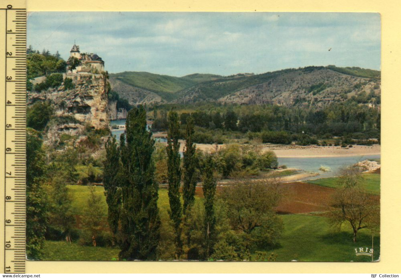 46. Le Château De BELCASTEL Perché Sur Une Falaise De 54 Mètres (voir Scan Recto/verso) - Lacave