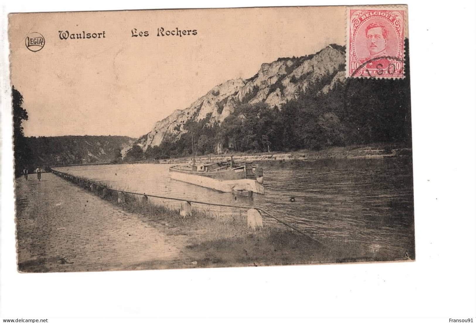 Waulsort Les Rochers ( Péniche ) - Hastière