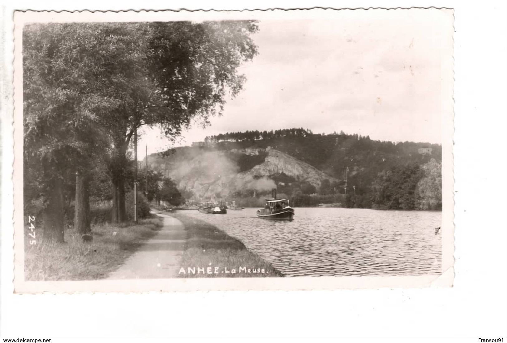 Anhée Meuse ( Mosa - Péniche ) - Anhée