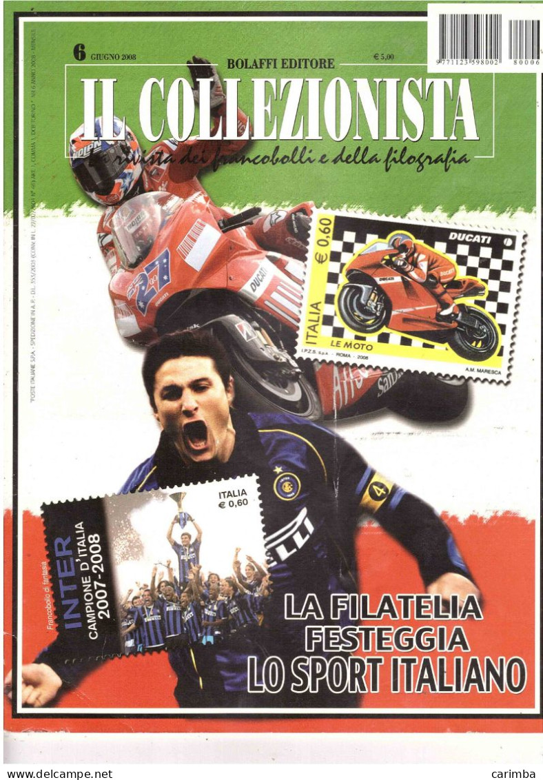 IL COLLEZIONISTA GIUGNO 2008 - Italiano (desde 1941)