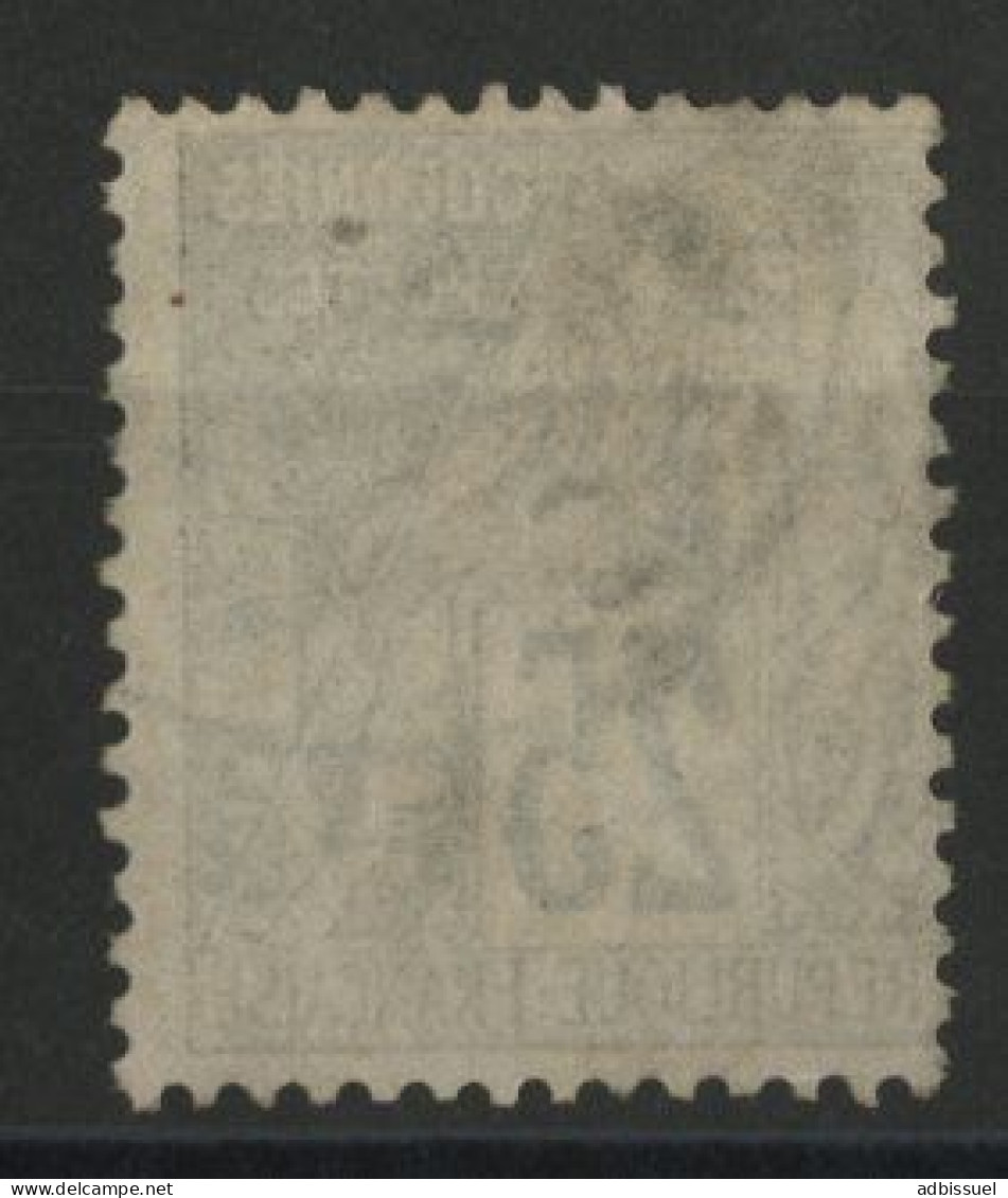 COLONIES GUYANE N° 20 Oblitéré Cote 55 € - Used Stamps