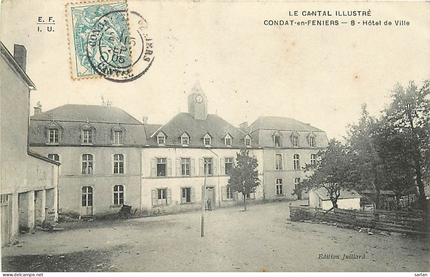 15 , CONDAT EN FENIERS , Hotel De Ville , *  478 55 - Condat