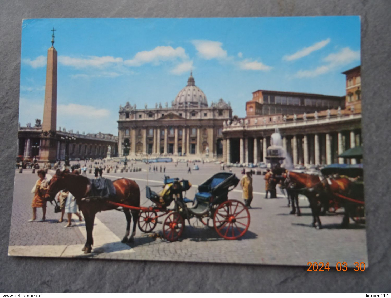 PIAZZA   S. PIETRO E BASILICA - Vatican