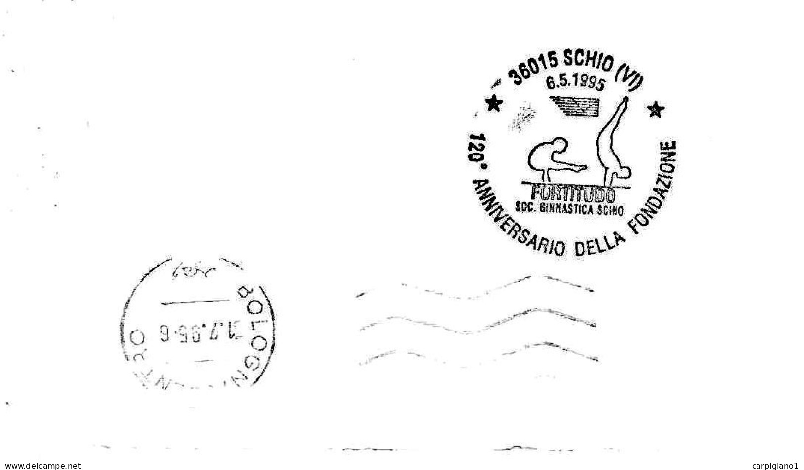ITALIA ITALY - 1995 SCHIO (VI) 120° FORTITUDO Soc. Ginnastica Su Cartolina Postale CP Viaggiata - 8610 - 1991-00: Poststempel