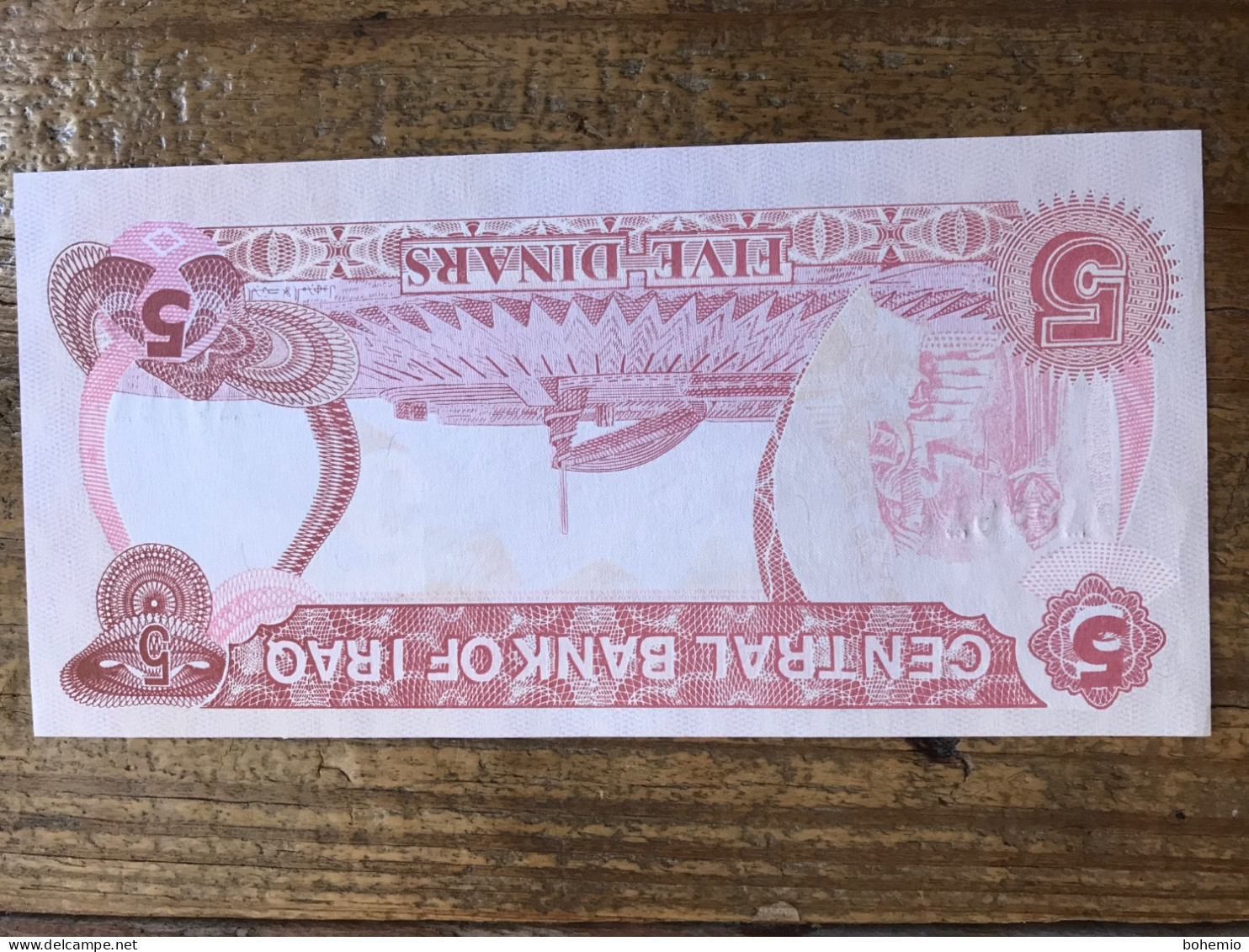 Iraq 5 dinares unc
