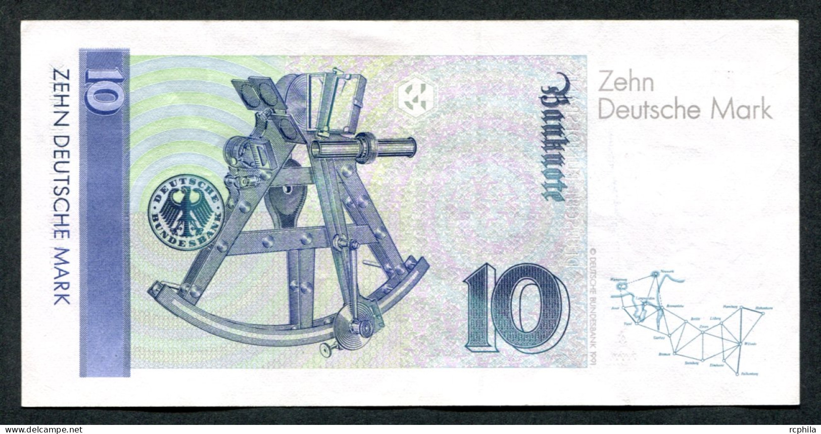 RC 27373 ALLEMAGNE BILLET DE 10 MARK EMIS EN 1999 - 10 Deutsche Mark
