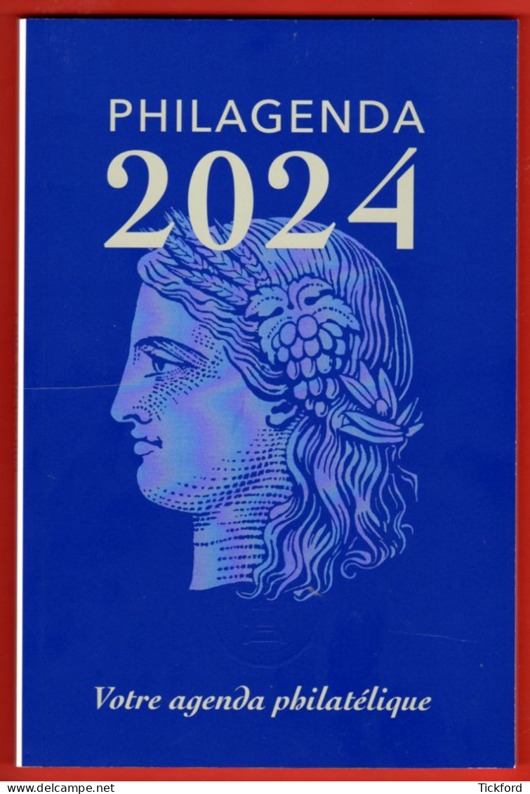 FRANCE 2023 -  Philagenda 2024 - 6 Exemplaires - Uniquement L'agenda SANS LE BLOC - Other & Unclassified