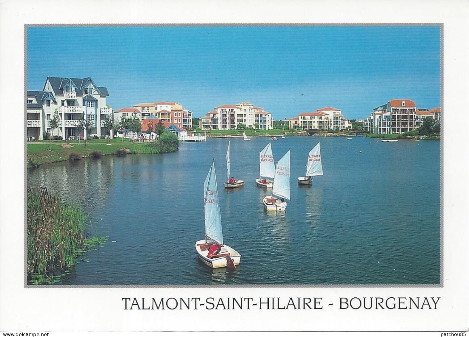 CPM  France Pays De Loire  85 Vendée Talmont Saint Hilaire  Bourgenay Village Du Lac Ecole De Voile - Talmont Saint Hilaire