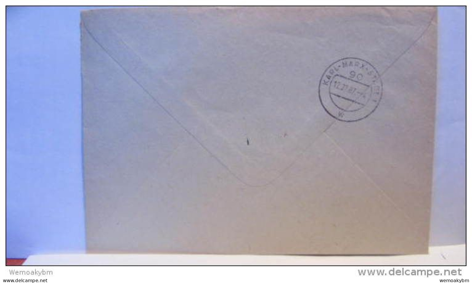 Dienst/ZKD: Orts-Brief Mit VD-Mke Gestr.Papier Abs: Deutsche Post Fernmeldeamt 904 Karl-Marx-Stadt Vom 11.7.67 Knr: D 3y - Covers & Documents