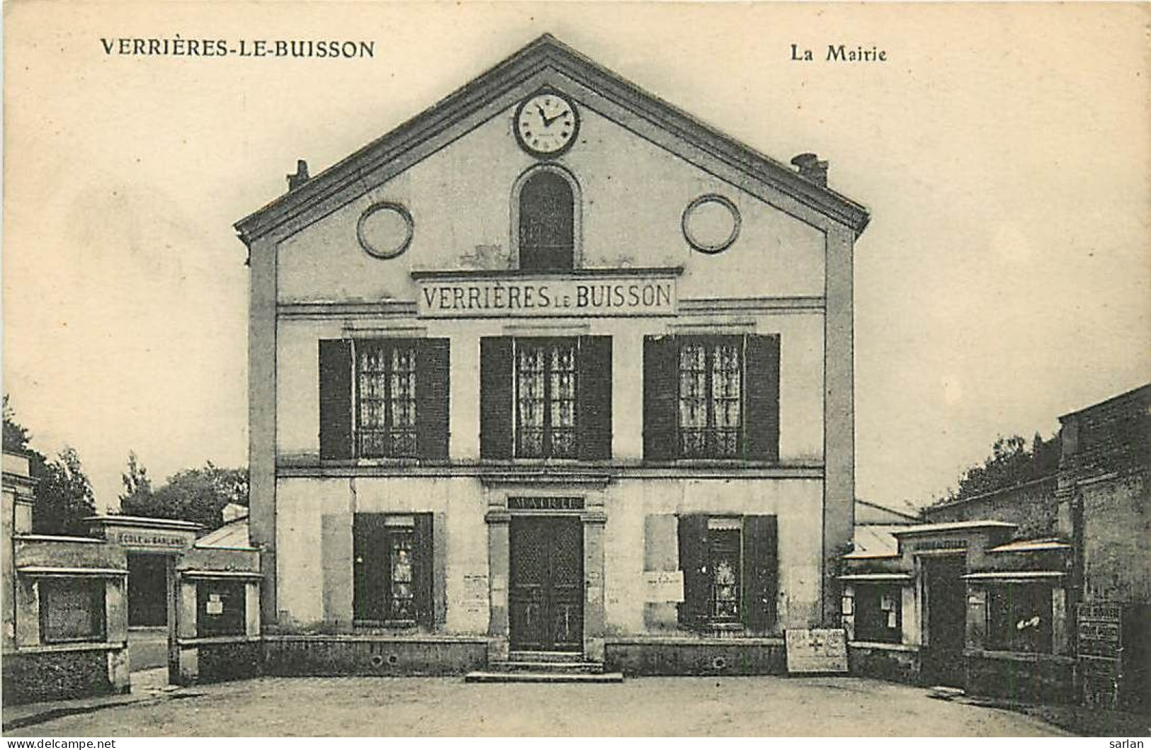 91 , VERRIERES LE BUISSON , La Mairie , * 490 62 - Verrieres Le Buisson