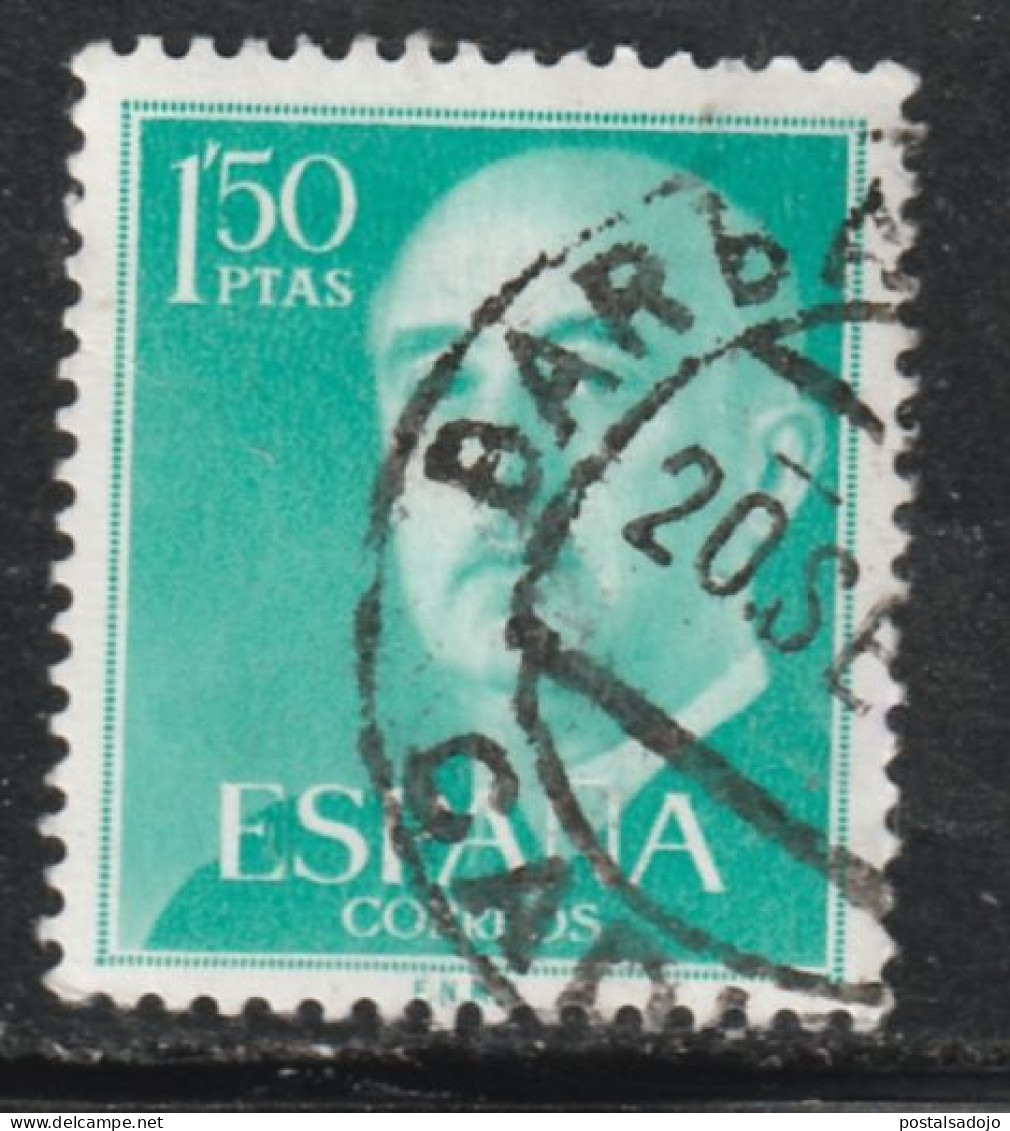 10ESPAGNE 184 // YVERT 864 B // EDIFIL 1155 // 1948-50 - Gebraucht