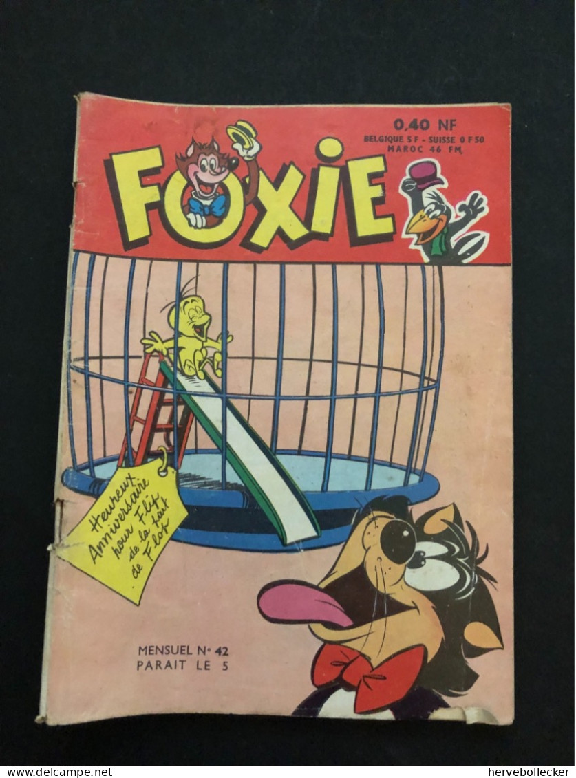 Foxie BD De Poche - Artima N° 42 - 1960 - Nova