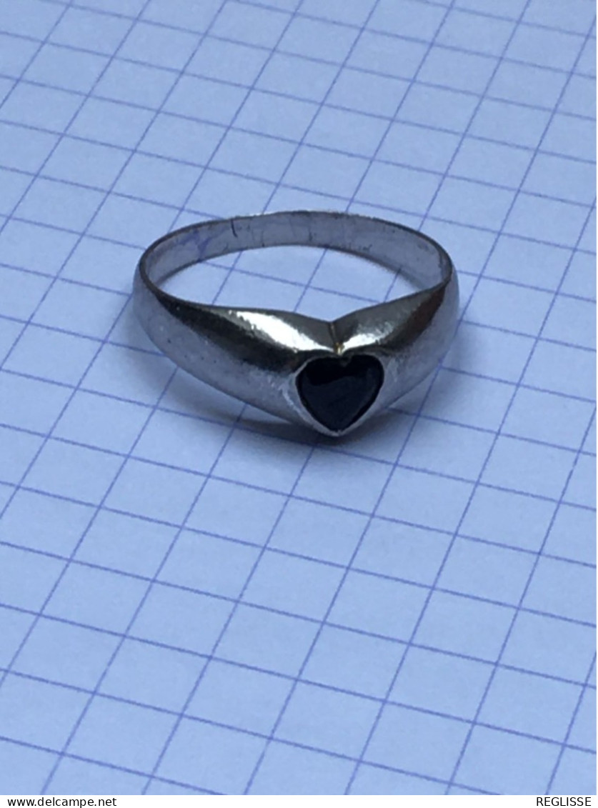 bague en argent massif taille :56