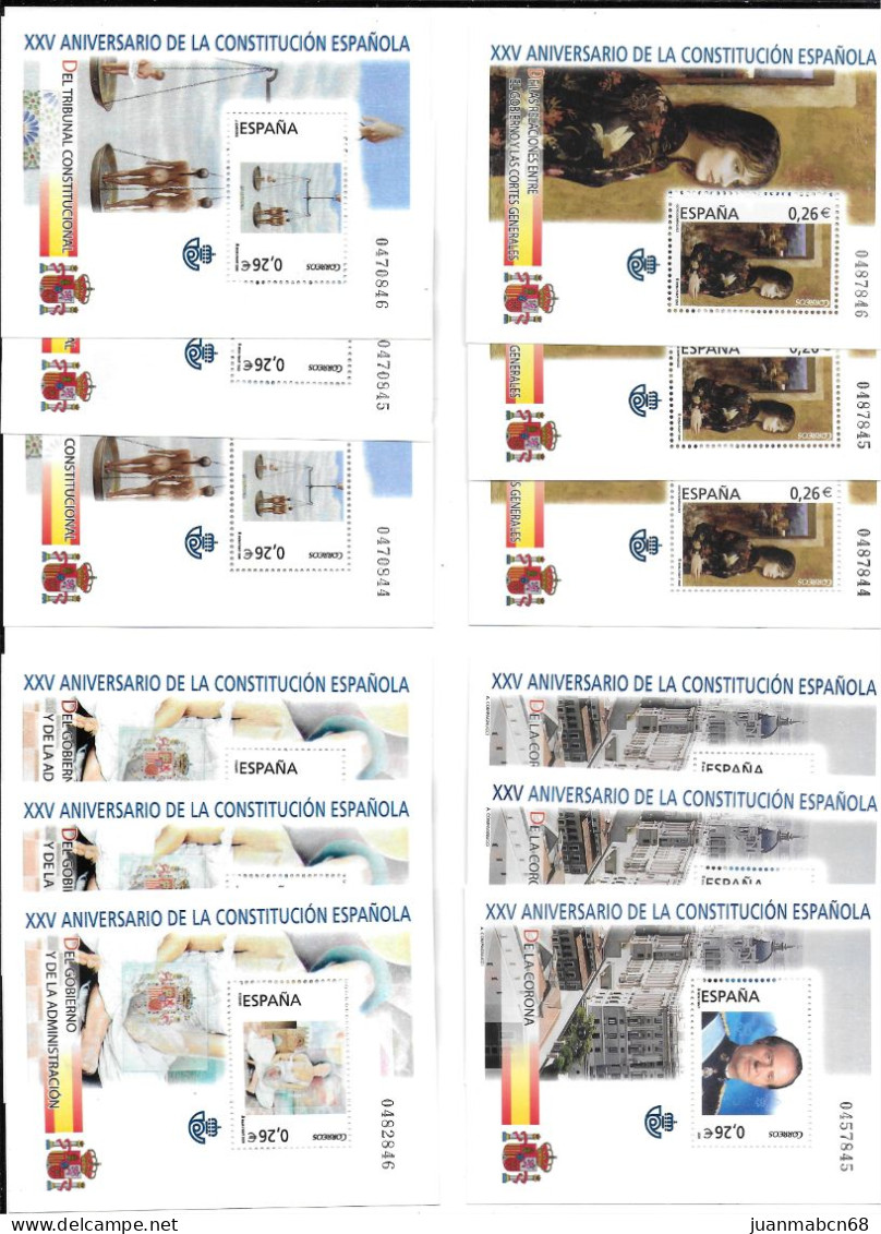 Lote de 296 sellos nuevos(2001 - 2003)